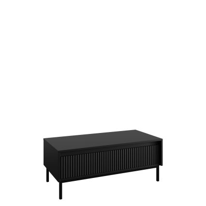 Tavolino da salotto OZMI 40x100 cm, nero