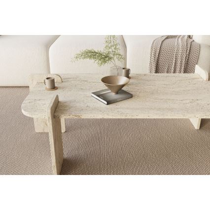 Tavolino da salotto PURO 120x60 cm in travertino