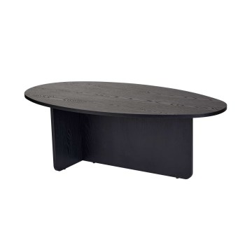 Tavolino da salotto VERUM 120x65 cm nero