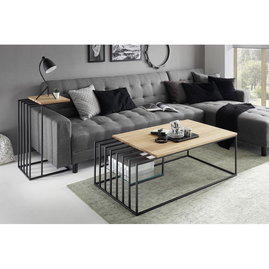 Tavolino da salotto ZAIRA in rovere