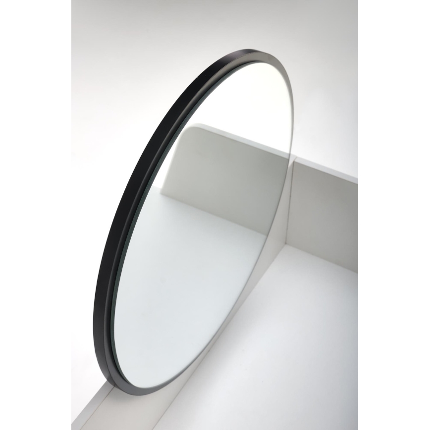 Tavolino da toilette AGNES 120x80 cm bianco/nero
