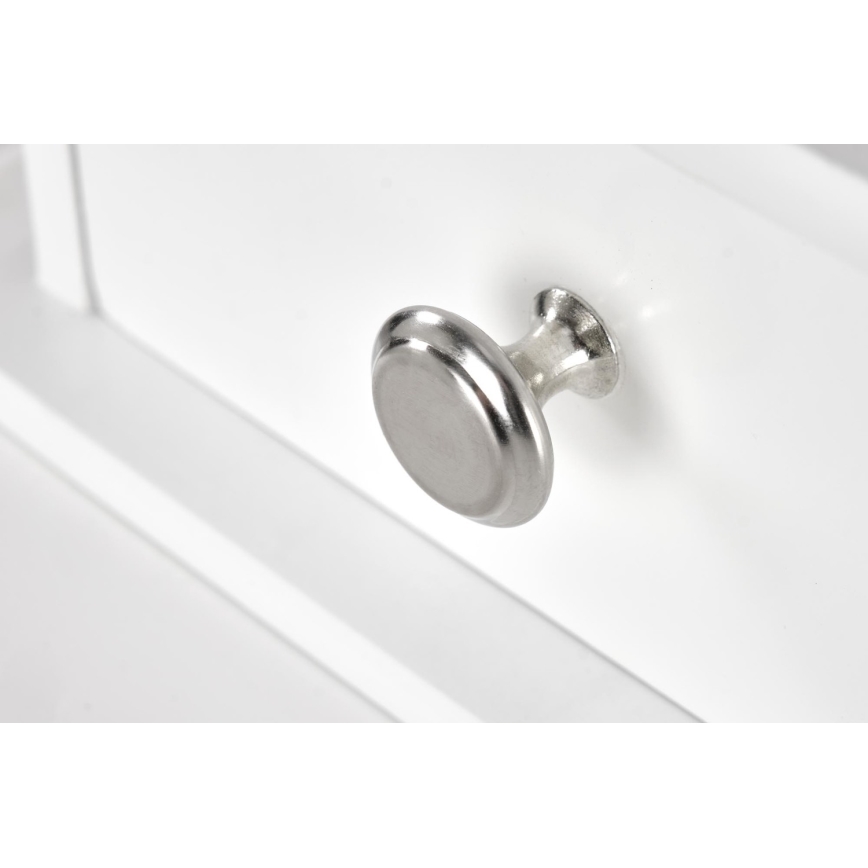 Tavolino da toilette SARA 80x130 cm + stool 45x37 cm bianco