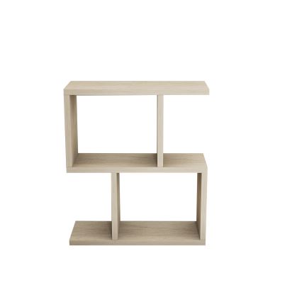 Tavolino d'appoggio CROS 45x17 cm finitura effetto marmo/beige