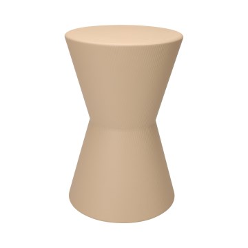 Tavolino d'appoggio PETIT, diametro 29 cm, beige