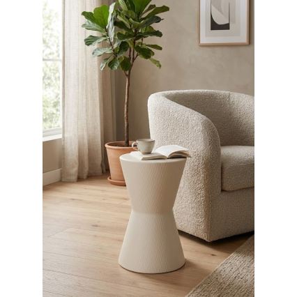 Tavolino d'appoggio PETIT Ø 29 cm bianco