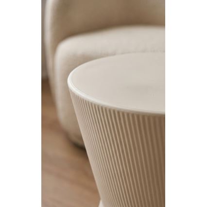 Tavolino d'appoggio PETIT Ø 29 cm bianco