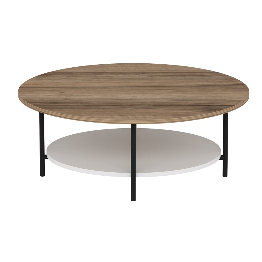 Tavolino ELIS 36x90 cm quercia/bianco