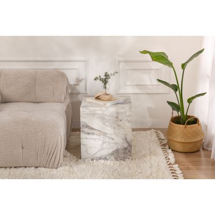 Tavolino KUP 50x45 cm marmor decor
