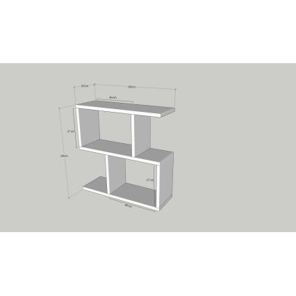 Tavolino LIFE 60x60 cm bianco