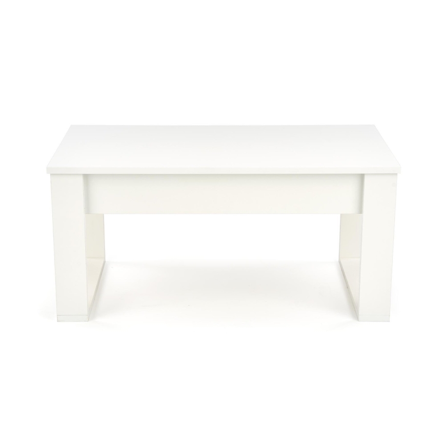 Tavolino con cassetti NEA 52x110 cm bianco