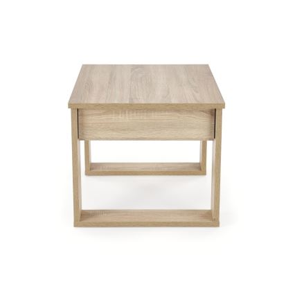 Tavolino con cassetto NEA 52x60 cm quercia sonoma