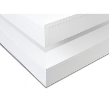 Tavolino NENANI 34x70 cm bianco/quercia wotan