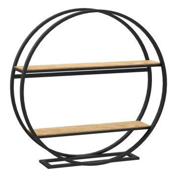 Tavolino SHELF diametro 62,5 cm quercia