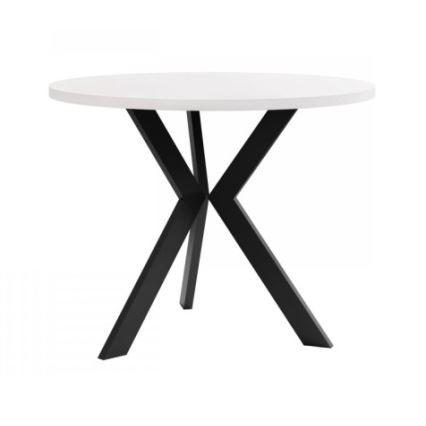 Tavolino STK 50x65 cm nero/bianco