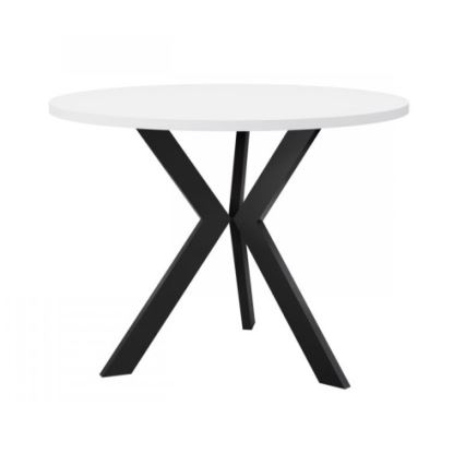 Tavolino STK 50x65 cm nero/bianco