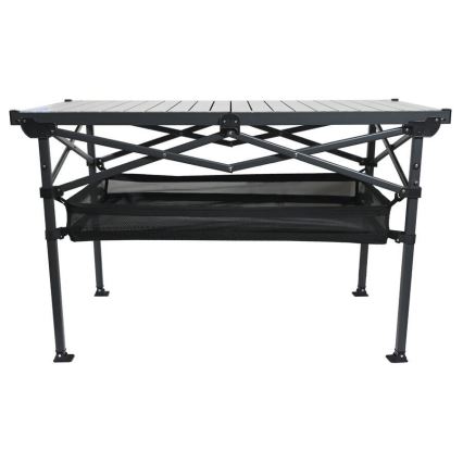 Tavolo da campeggio pieghevole 118x70 cm antracite