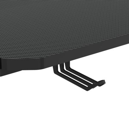 Tavolo da gioco SNAKE con LED RGB retroilluminazione 100x60 cm nero