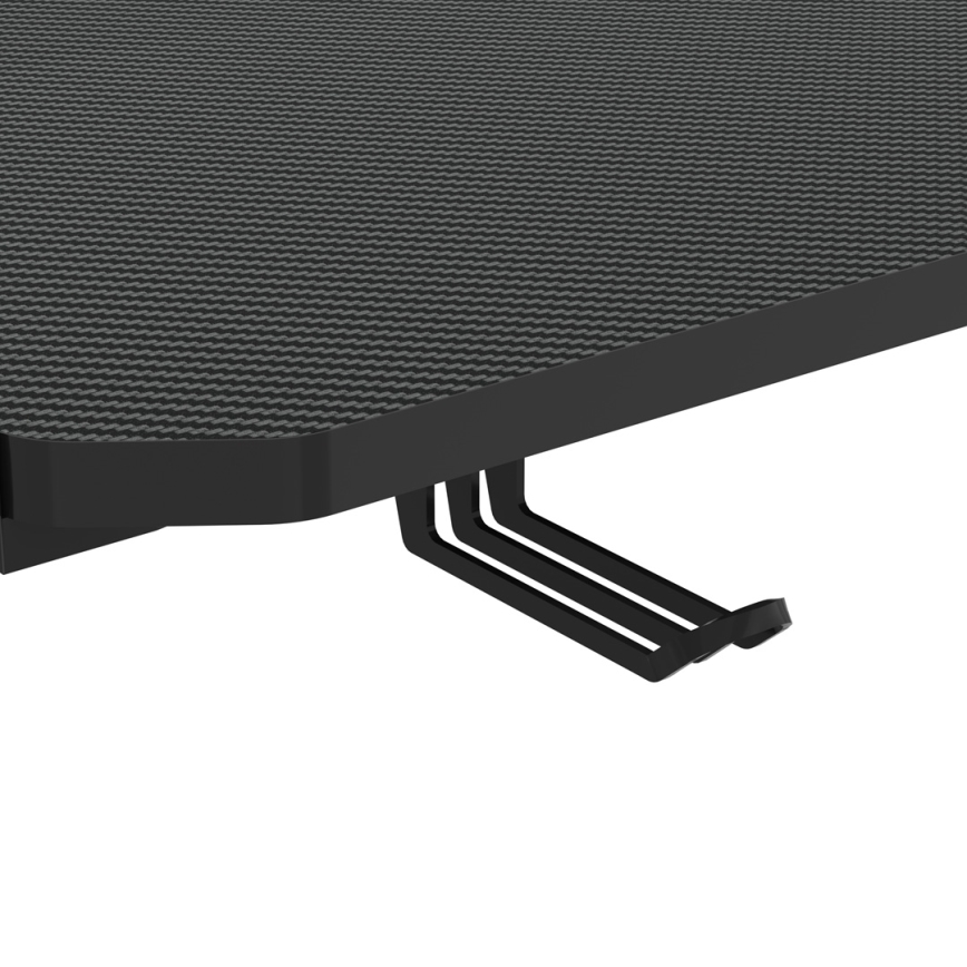 Tavolo da gioco SNAKE con LED RGB retroilluminazione 100x60 cm nero