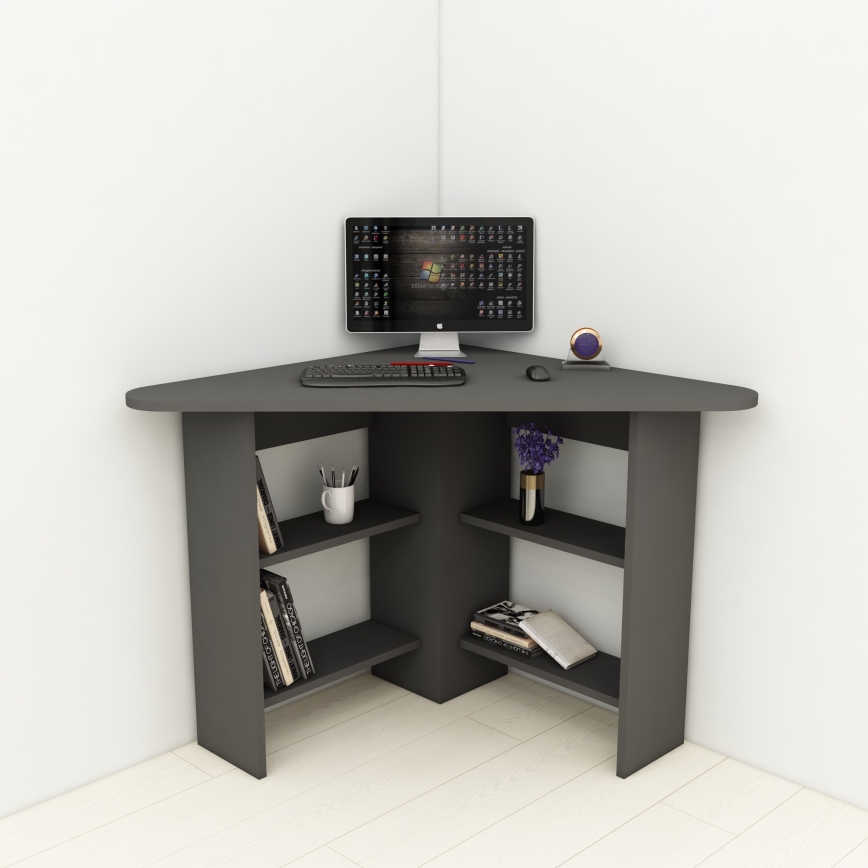 Tavolo da lavoro CORNER 73,8x80 cm antracite