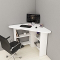 Tavolo da lavoro CORNER 73,8x80 cm bianco