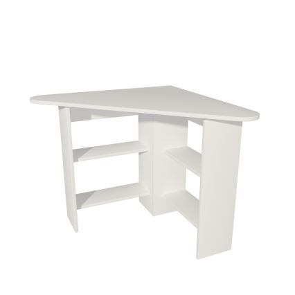 Tavolo da lavoro CORNER 73,8x80 cm bianco