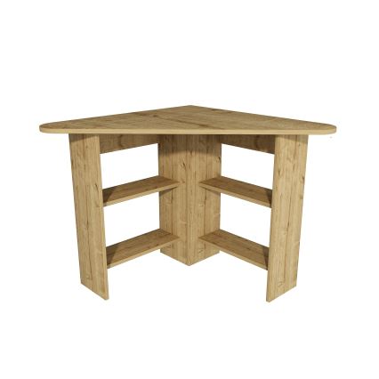 Tavolo da lavoro CORNER 73,8x80 cm quercia zaffiro
