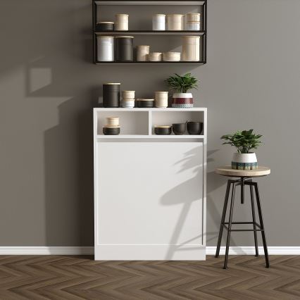 Tavolo pieghevole STAFFA 96 x 70 cm bianco