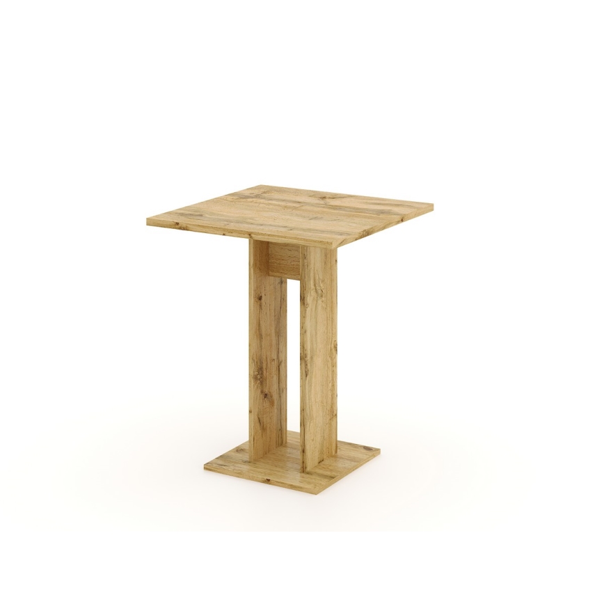 Tavolo STRAPO in rovere Wotan