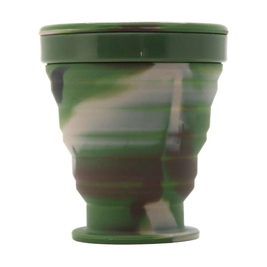 Tazza pieghevole in silicone 200 ml