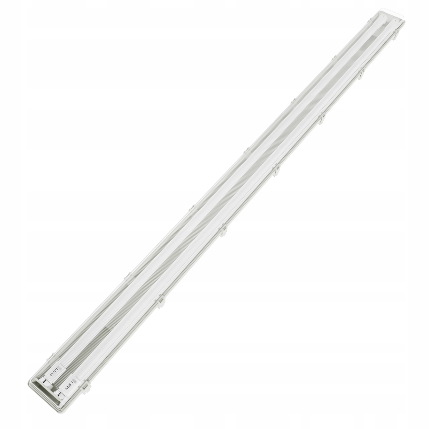 Technische LED-Röhrenleuchte T8, 2x G13, 20 W, 230 V, 6500 K, 120 cm, IP65, Weiß