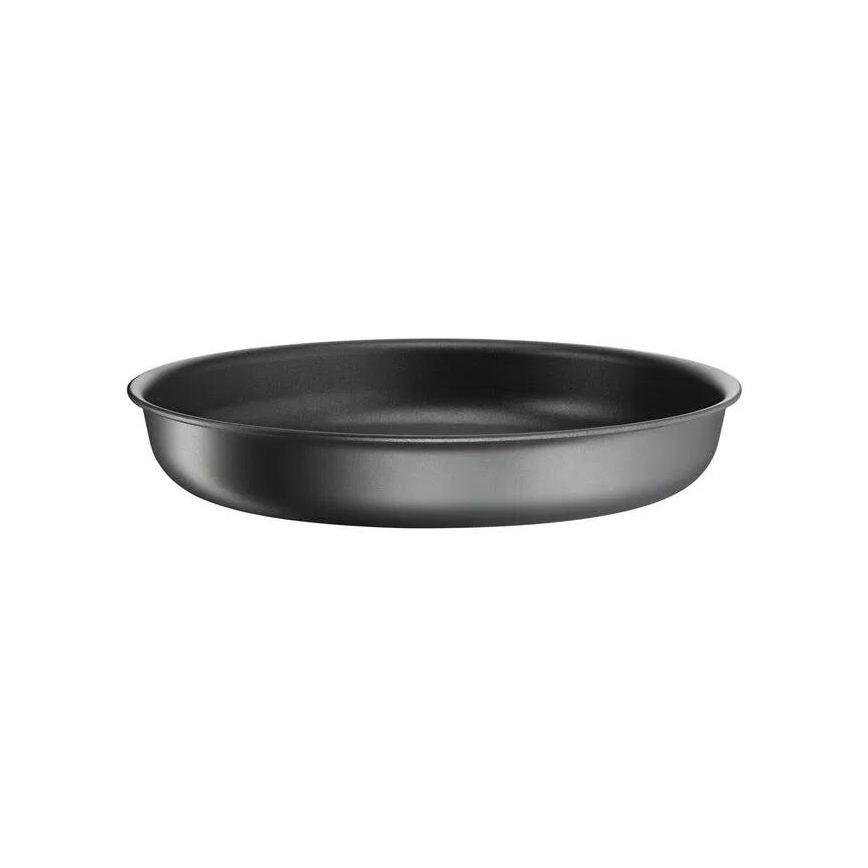 Tefal - 20-teiliges Kochgeschirrset INGENIO DAILY CHEF ON schwarz
