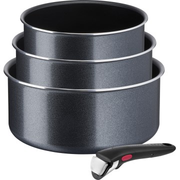 Tefal - 4-teiliges Kochgeschirr-Set INGENIO XL FORCE