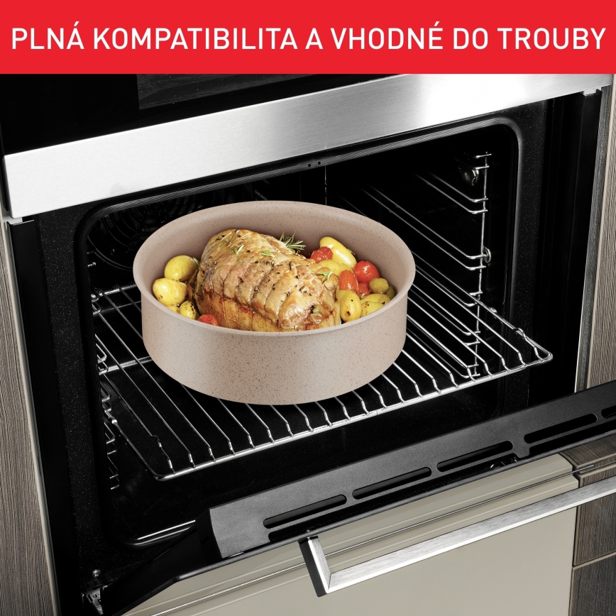 Tefal - Batterie de cuisine 6 pièces INGENIO DELIGHT