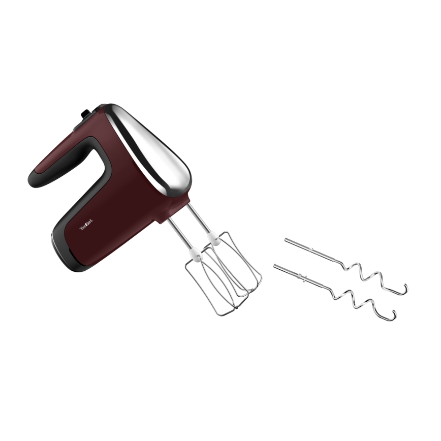 Tefal - Batteur à main POWERMIX 600W/230V rouge