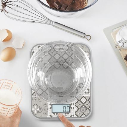 Tefal - Bilancia da cucina OPTISS 2xAAA beige