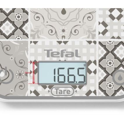 Tefal - Bilancia da cucina OPTISS 2xAAA beige