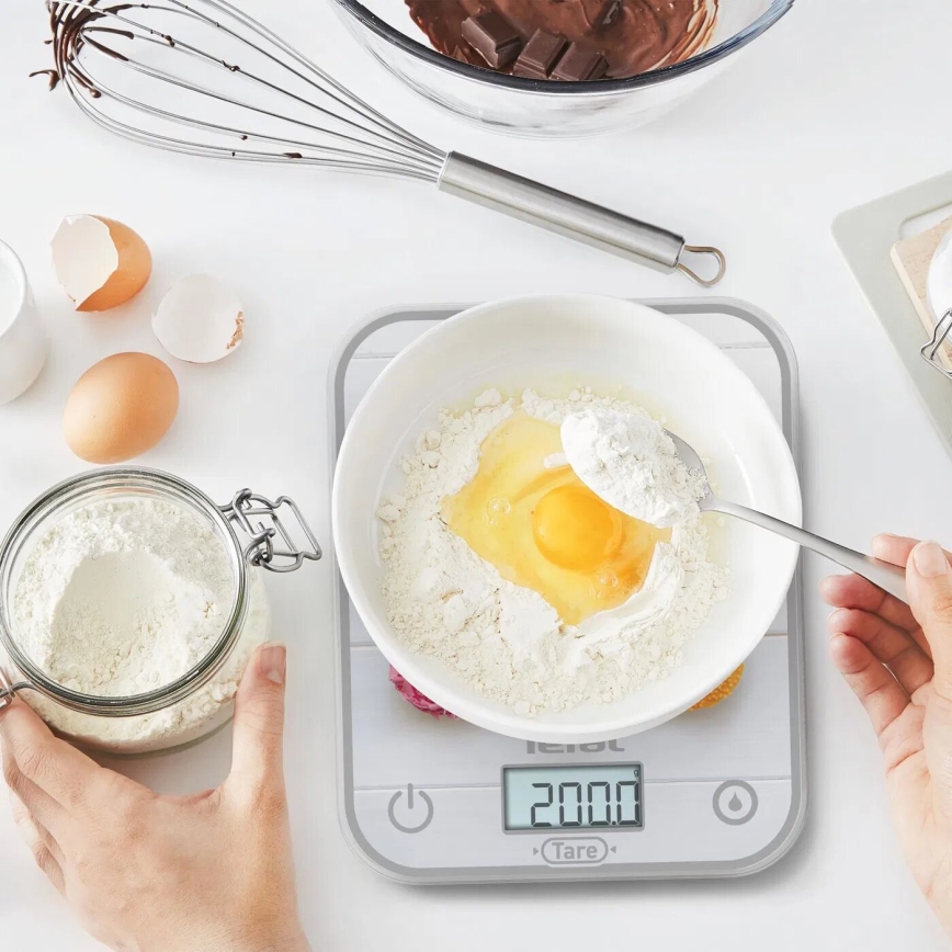 Tefal - Bilancia da cucina OPTISS 2xAAA colorato