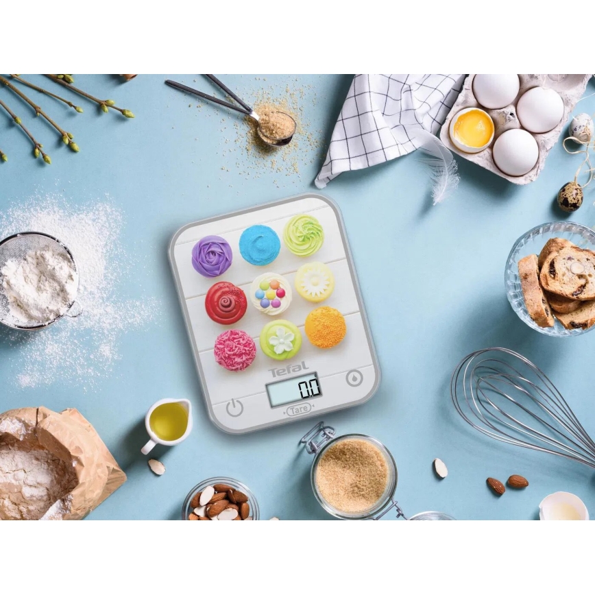 Tefal - Bilancia da cucina OPTISS 2xAAA colorato