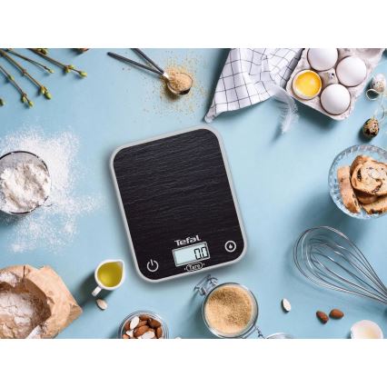 Tefal - Bilancia da cucina OPTISS 2xAAA nero