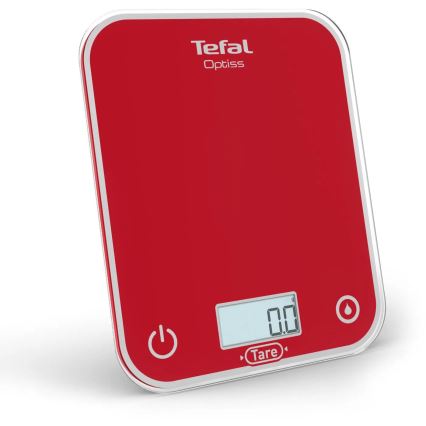 Tefal - Bilancia da cucina OPTISS 2xAAA rosso