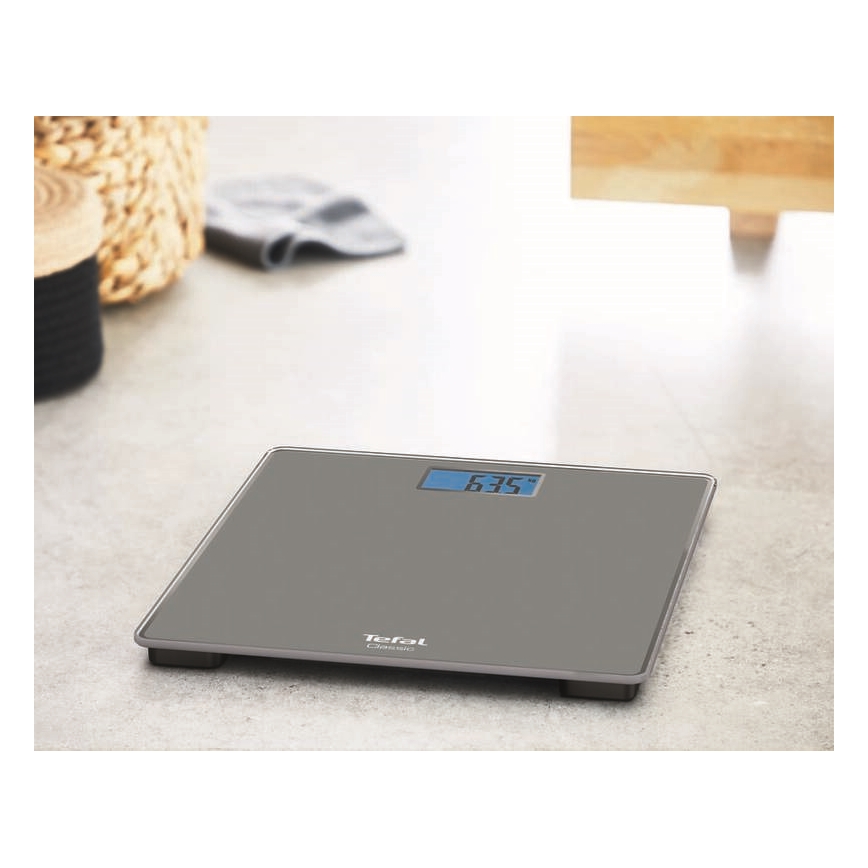 Tefal - Bilancia personale CLASSIC 2xAAA grigio