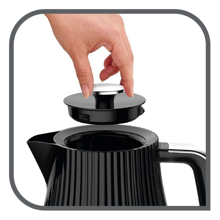 Tefal - Bollitore LOFT 1,7 l 2400W/230V nero
