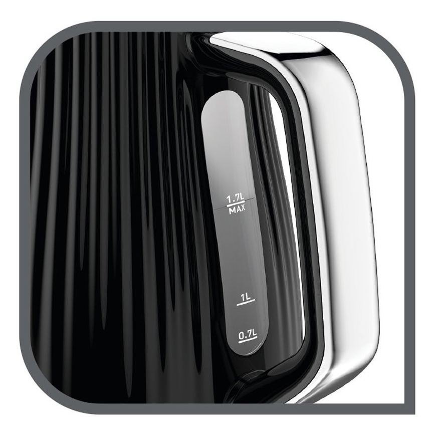 Tefal - Bollitore LOFT 1,7 l 2400W/230V nero