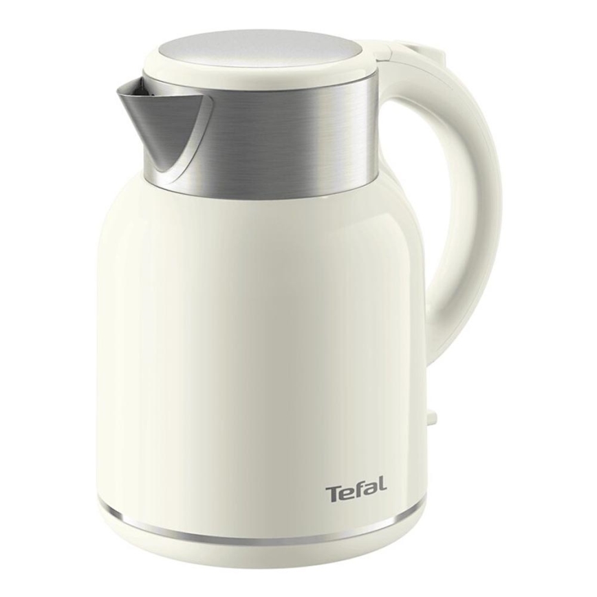 Tefal - Bollitore THERMO PROTECT XL 1,9l 1650W/230V acciaio inossidabile/bianco