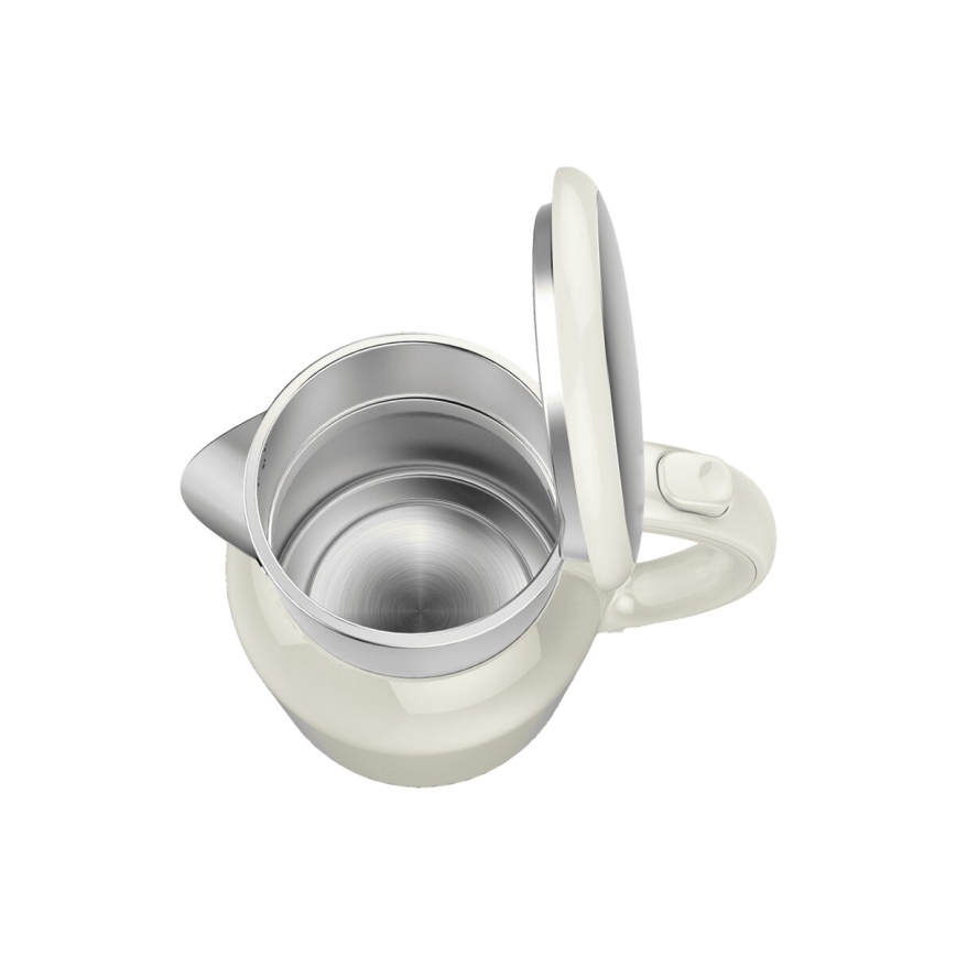 Tefal - Bollitore THERMO PROTECT XL 1,9l 1650W/230V acciaio inossidabile/bianco