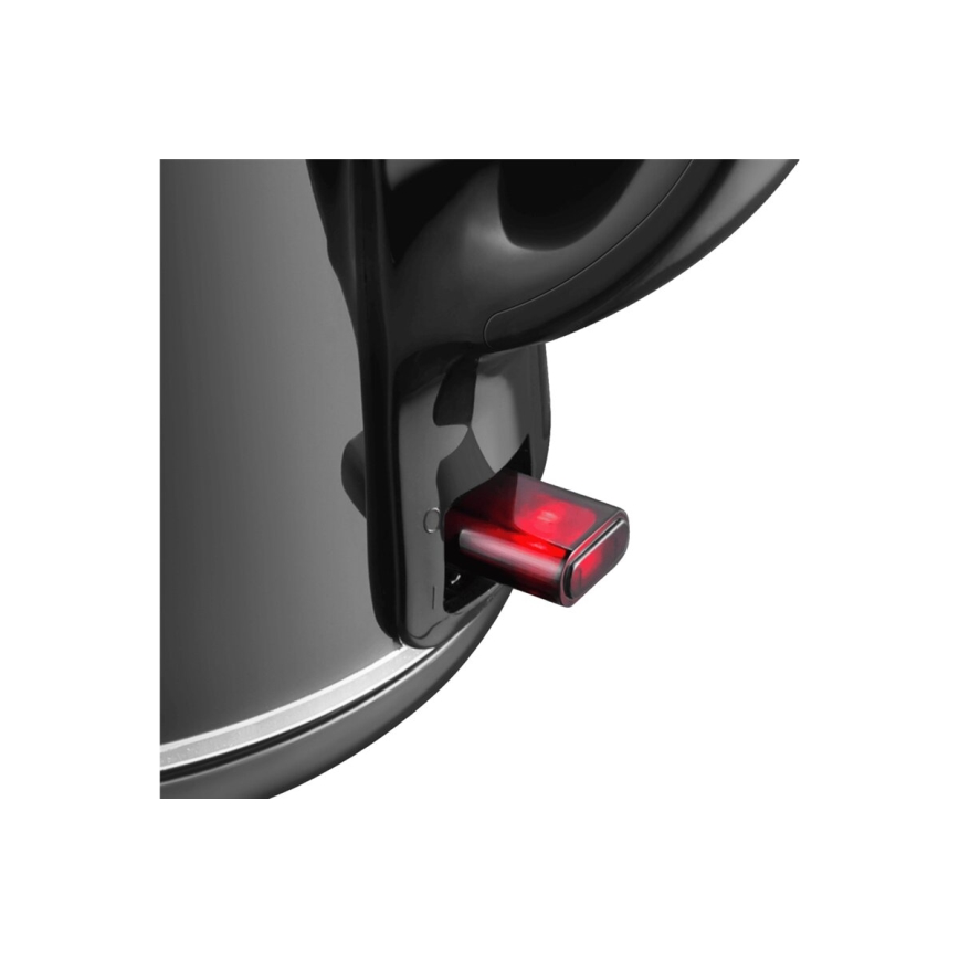 Tefal - Bollitore THERMO PROTECT XL 1,9l 1650W/230V acciaio inossidabile/nero