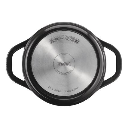 Tefal - Pentola con coperchio AIR 20 cm antracite