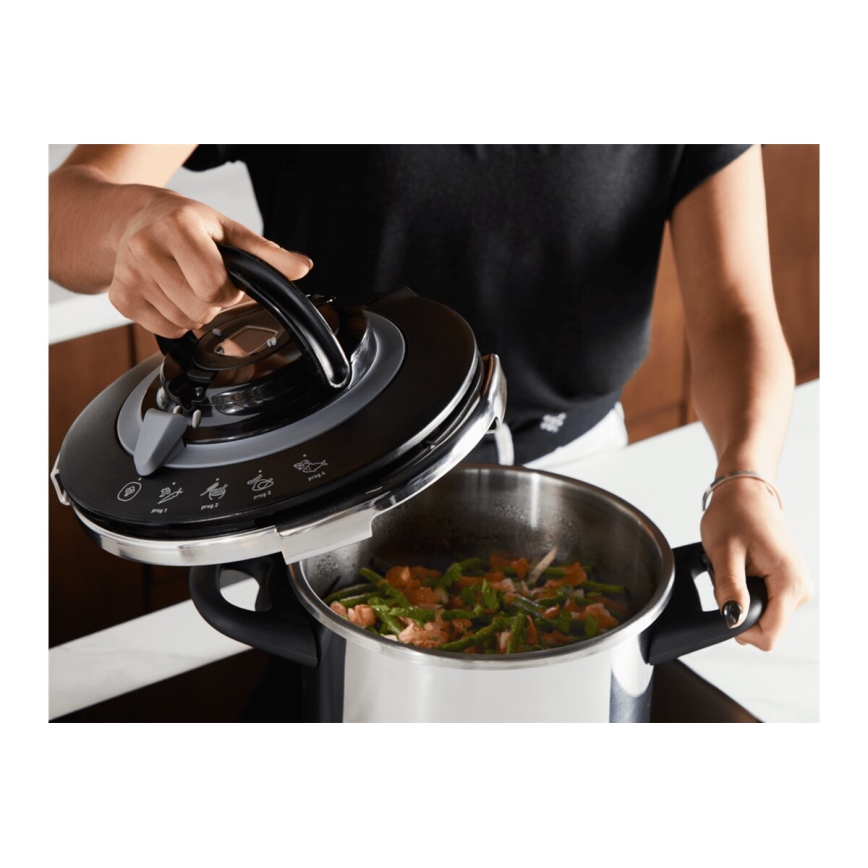 Tefal - Pentola a pressione 4,5 l CLIPSO+ CHEF in acciaio inox