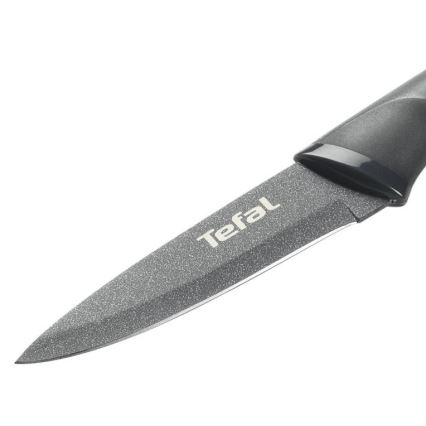 Tefal - Coltello da intaglio in acciaio inox FRESH KITCHEN 9 cm grigio/verde