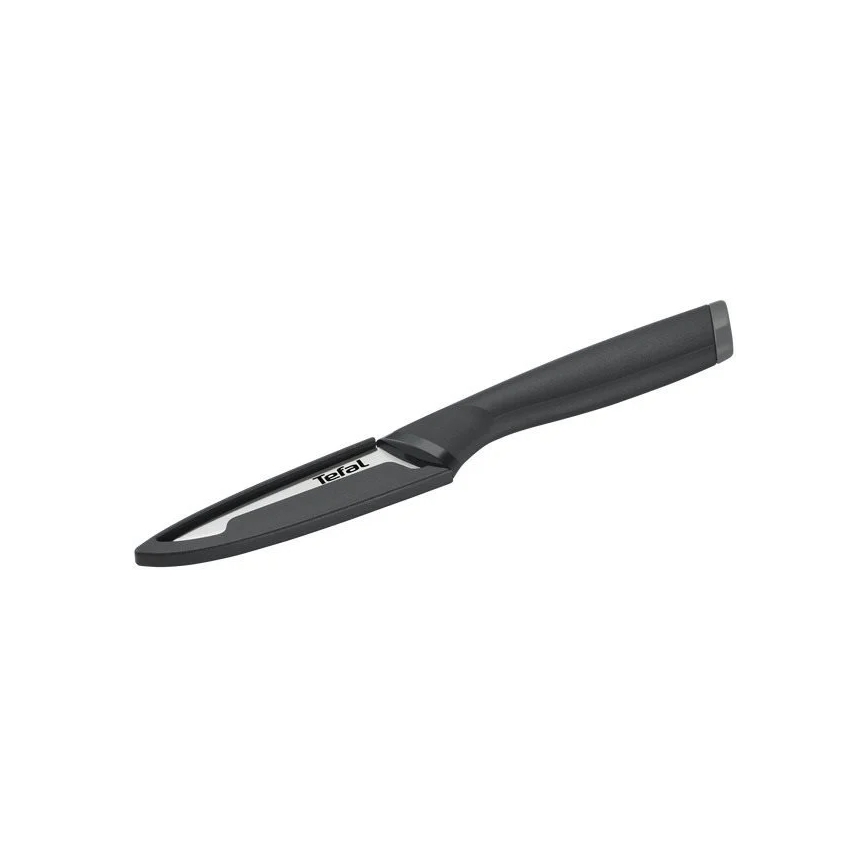 Tefal - Coltello universale in acciaio inox COMFORT 12 cm cromo lucido/nero